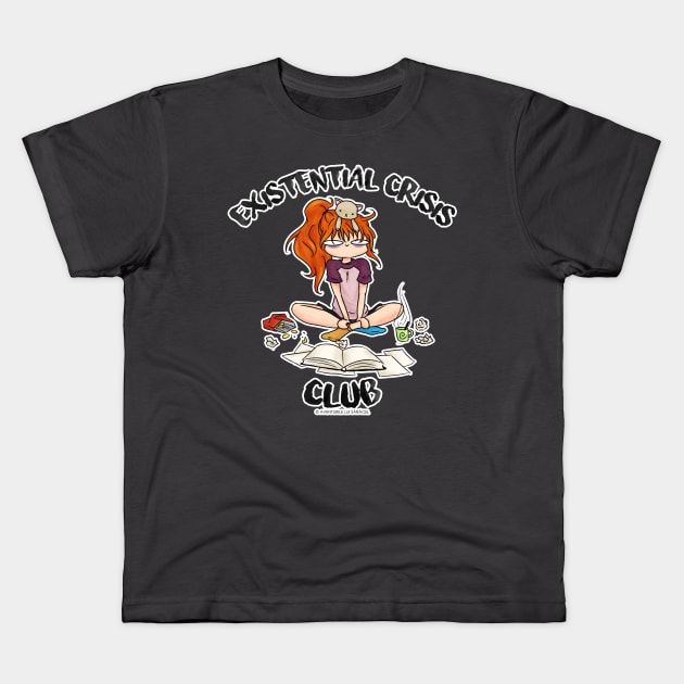 Existential Crisis Club Kids T-Shirt by saracel